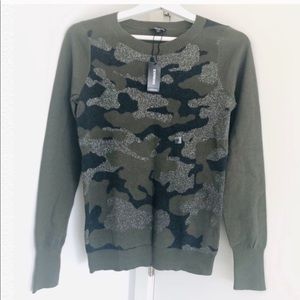 New express crew sweater - Green - Size S